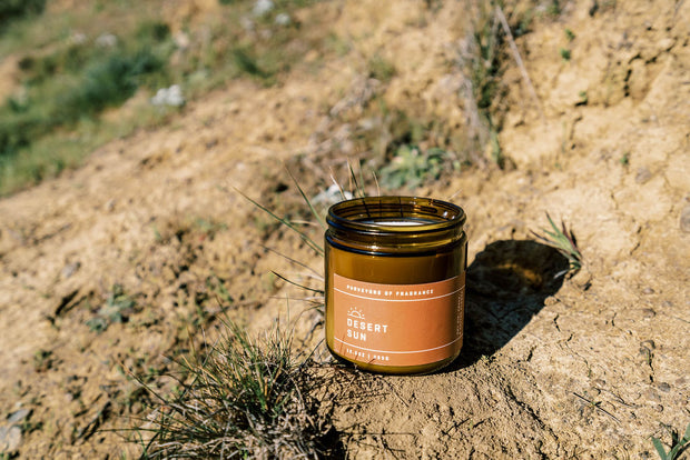 Purveyors of Fragrance Oakmoss and Amber Scented Jar Candle