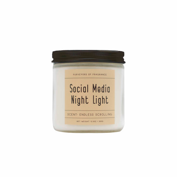 Social Media Night Light
